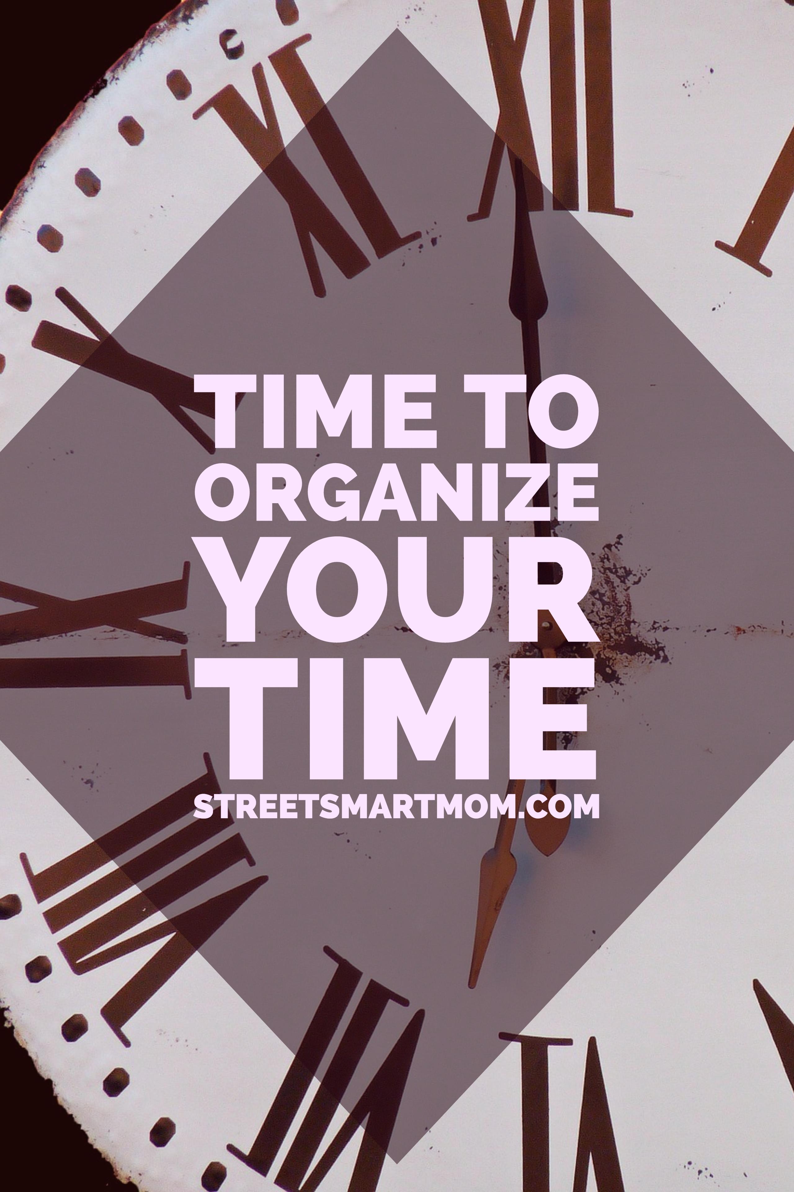 Time To Organize Your Time